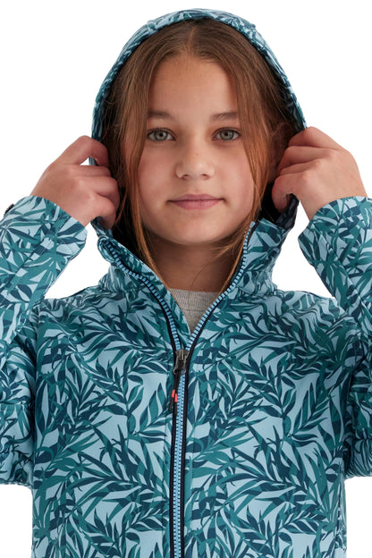 Killtec Girls' Softshell Jacket Print Softshell Jacket / Outdoor Jacket with Hood