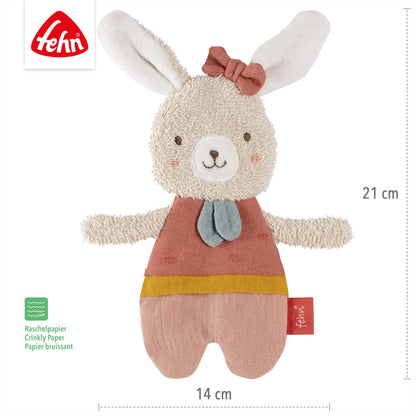Fehn Knister-Seestern – Activity-Rascheltier zum Greifen & Lauschen | Fördert Sinne und Motorik – zum Geräusche erzeugen und Spielen – für Babys und Kleinkinder ab Geburt