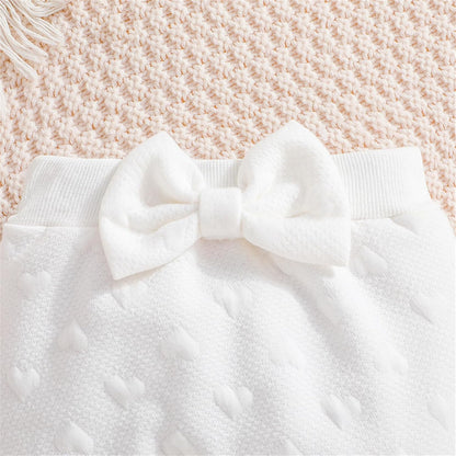Kleinkind Baby Mädchen Outfits Langarm Sweatshirt Top Hosen mit Fliege Kleinkind Herbst Winter Kleidung Set