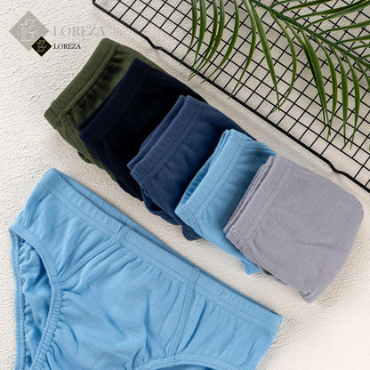 LOREZA ® 10 Jungen Slips aus 100% Baumwolle Unterhosen Unterwäsche 92-170