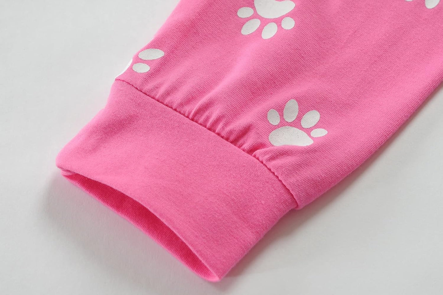 EULLA Kinder Mädchen Schlafanzüge Langarm Baumwolle Winter Pyjama Set Einhorn Prinzessin Dino Hase Eule Zweiteilig Nachtwäsche 1-10 Jahre 92 98 104 110 116 122 128 134 140