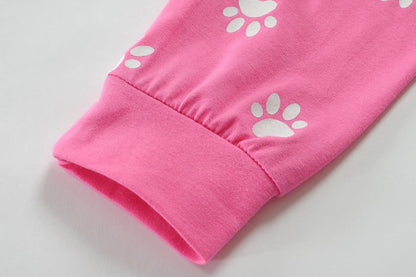 EULLA Kinder Mädchen Schlafanzüge Langarm Baumwolle Winter Pyjama Set Einhorn Prinzessin Dino Hase Eule Zweiteilig Nachtwäsche 1-10 Jahre 92 98 104 110 116 122 128 134 140