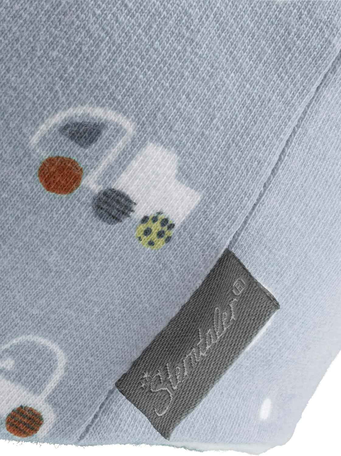 Sterntaler Beanie Sweat Printed with Dinosaurs Boys - Baby and Children's Hat Made of Sweat Fabric