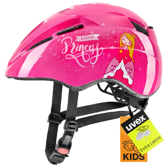 uvex Kid 2 - Leichter Fahrradhelm für Kinder - individuelle Größenanpassung - erweiterbar mit LED-Licht