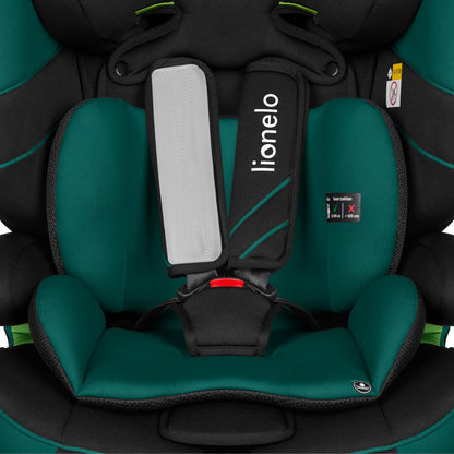 LIONELO LEVI I-SIZE 76-150 cm Kinderautositz, Gruppe 1 2 3, Seitenschutz, 10 Grad Kopfstützenverstellung Bequeme Armlehnen Verstellbare Rückenlehne, R129 i-Size - Meloni2