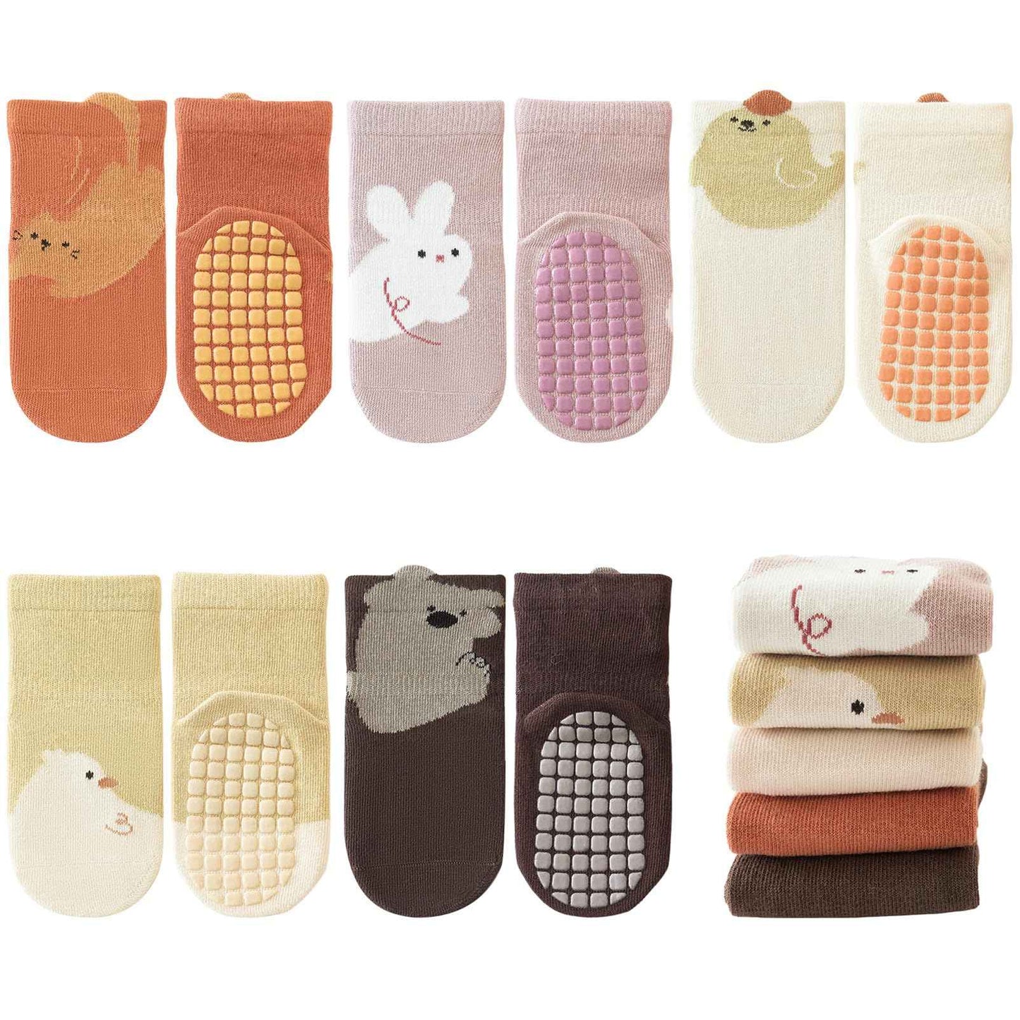 outfit spring Non-Slip Socks Baby, Non-Slip ABS Socks Children, Newborn Cotton Stopper Socks Non-Slip Socks Crawling Socks for Birth Girls Boys Gift 0-5 Years