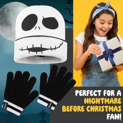 Disney The Nightmare Before Christmas Girls' Winter Accessory Set - Gifts Girls