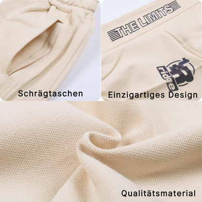 SERENYOU Jungen Jogginghose Hose Freizeit Joggers Kinder Sports Sweathose mit reflektierendem Grafikprint