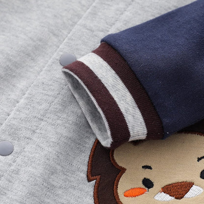 Babyschlafanzug Jungen Strampler, Baumwolle Einteiler mit Druckknöpfen - Atmungsaktiv Langlebig Weich - Ideal zum Spielen Schlafen 0-3 Monate