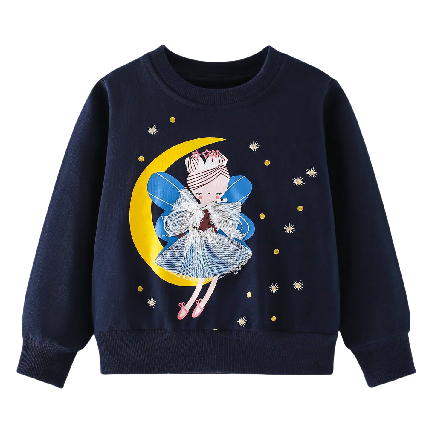 Sweatshirt Mädchen Pullover Kinder Mädchen Baumwolle Langarm Shirt Einhorn Bunny Warm Tops 2-8 Jahre Größe 92 98 104 110 116 122 128