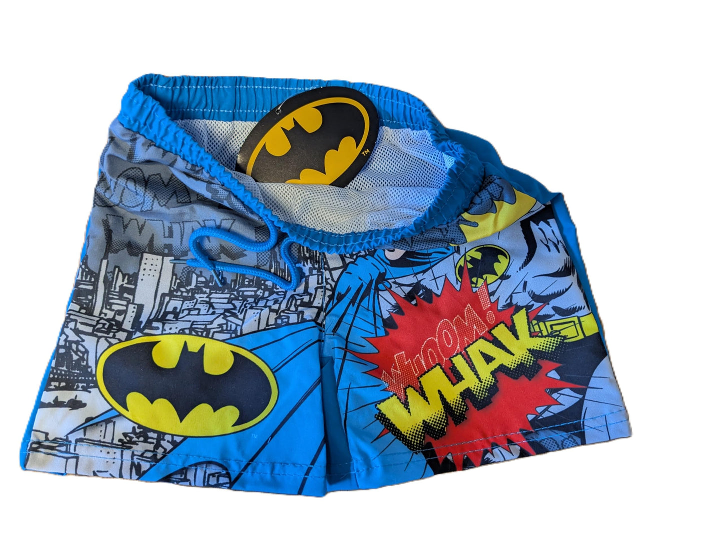 Paw Patrol/Batman Jungen Badehose Badeshorts Schwimmhose mit Elastischer Bund und EIN Netzfutter, Fast trocken Badeboxer Kinder