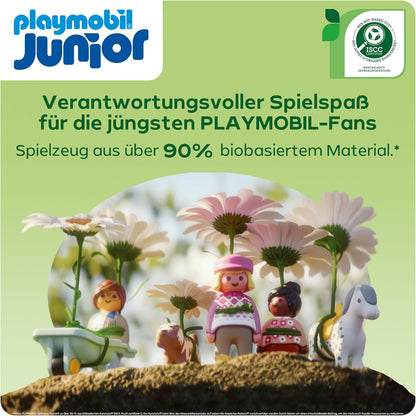 PLAYMOBIL JUNIOR Aqua & Disney | Tinkerbells magische Feen-Schwimmblume | Nachhaltiges Wasserspielzeug ab 1 Jahr | Geschenk für Kleinkinder | Fördert Kreativität & Rollenspiel | 71772