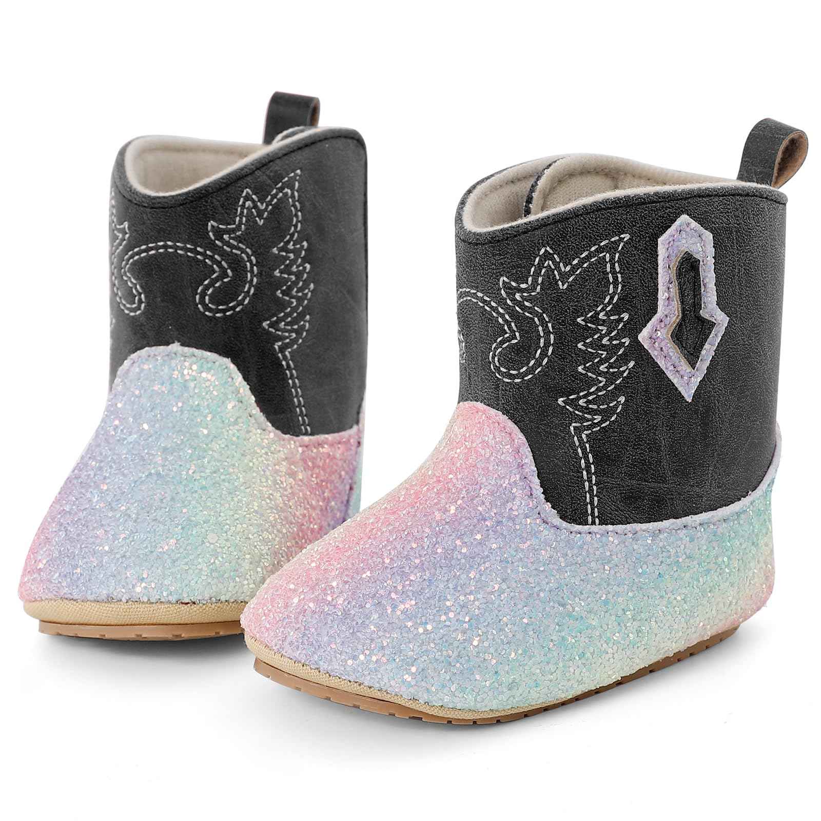 LACOFIA Baby Boys Girls Winter Boots Non-Slip Baby Winter First Walking Shoes Wellington Boots, Aa