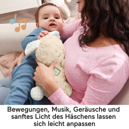Fisher-Price HBP87 Slumber Koala with Soft Music, Light and Rhythmic Breathing Movements, Koala Cuddly Baby Toy, Night Light with Music for Babies, Baby Equipment for Newborns 0+