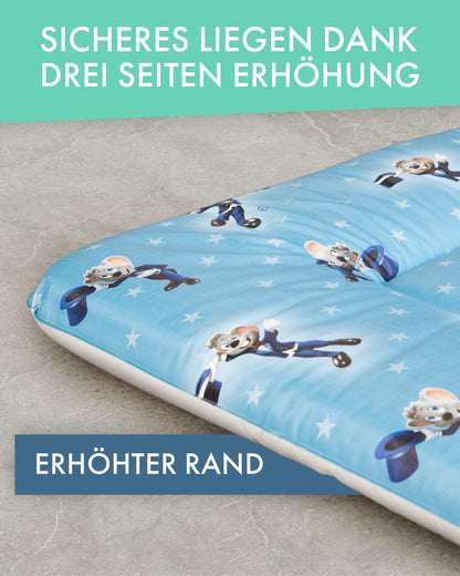 pic Bear Wickelauflage - hochwertige OEKO-TEX Wickeltischauflage - pflegeleichte Wickelunterlage - Auflage Wickelkommode - 85 x 72 cm - Sealife