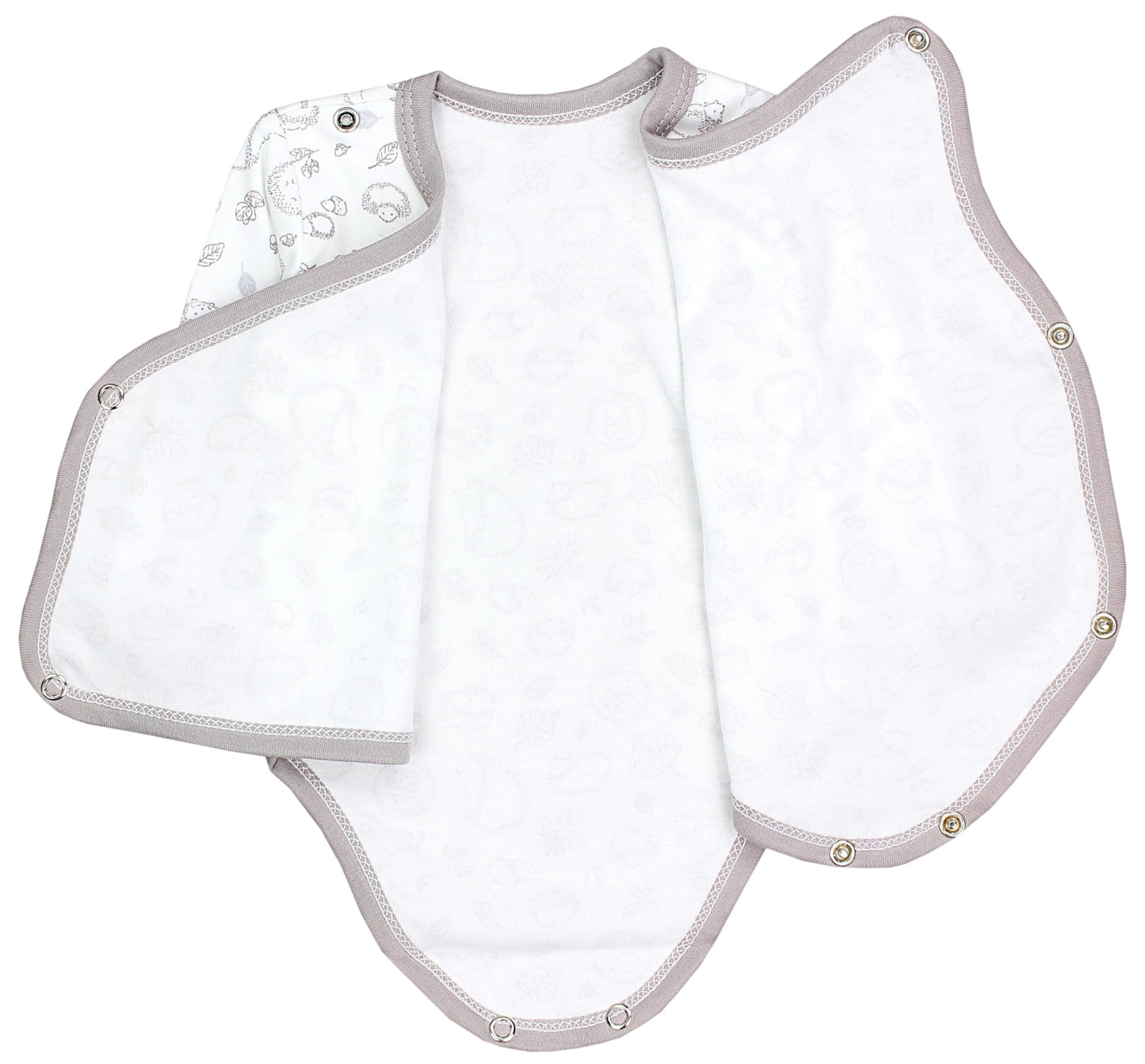 TupTam Baby Body Langarm – Wickelbody Langarm für Jungen & Mädchen, 5er Pack, 100% Baumwolle, OEKO-TEX