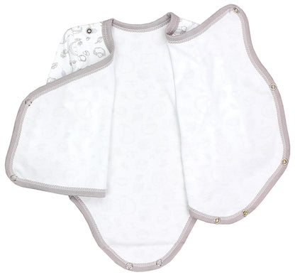 TupTam Baby Body Langarm – Wickelbody Langarm für Jungen & Mädchen, 5er Pack, 100% Baumwolle, OEKO-TEX