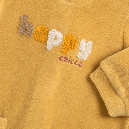 Chicco, Babystrampler Aus Warmem Und Weichem Nicki, Mit Praktischer Schrittöffnung, Ideal Für Den Winter, Babykleidung für 0-24 Monate, Designed in Italy