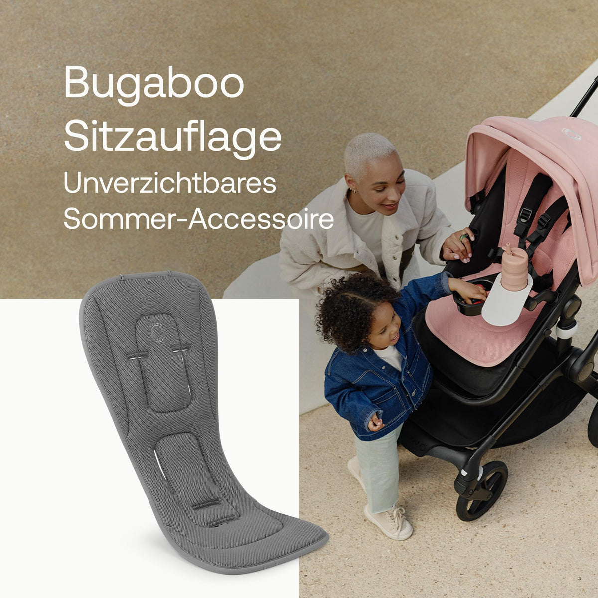 Bugaboo Duo-Komfort Sitzauflage für Vier Jahreszeiten