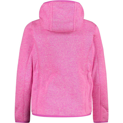 CMP Kids' Knit Tech Jacket with Fixed Hood Kid G Jacket Fix Hood 