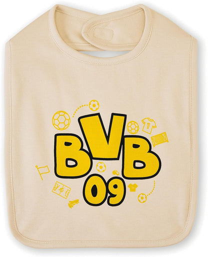 BVB BIBS (SET OF 2) - Chic and practical for little Borussia fans 