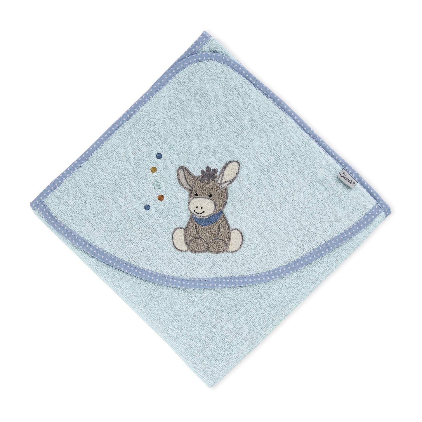 Sterntaler Spiel-Waschhandschuh Bär Ben, Größe: 22 x 24 cm, Mittelgrün