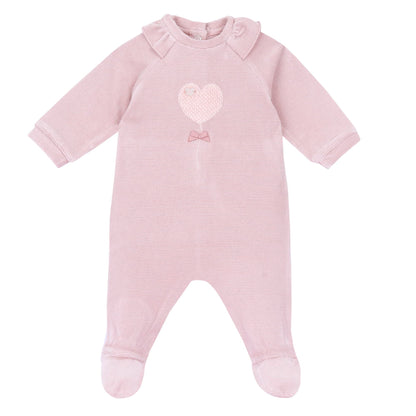 Chicco, Baby-Strampler für Jungen und Mädchen aus warmem und weichem Velours, mit praktischer Knopföffnung, ideal für den Winter, Babykleidung für 0-24 Monate, entworfen in Italien