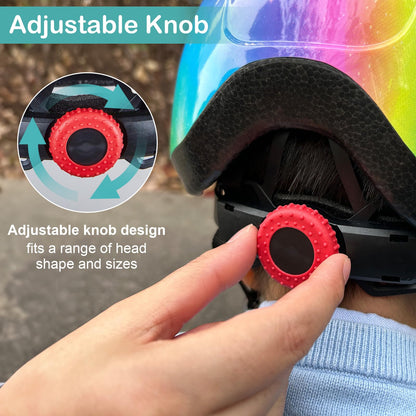 Kinder Fahrradhelm für 1-3 Jahre,Einhorn Helm für Mädchen,Verstellbarer Kinderhelm für Fahrrad,Skateboard,Scooter,Skaten
