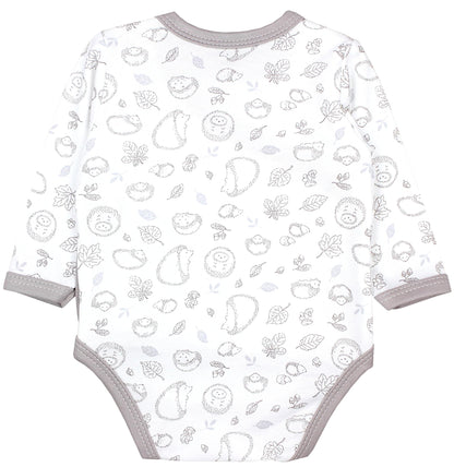 TupTam Baby Body Langarm – Wickelbody Langarm für Jungen & Mädchen, 5er Pack, 100% Baumwolle, OEKO-TEX