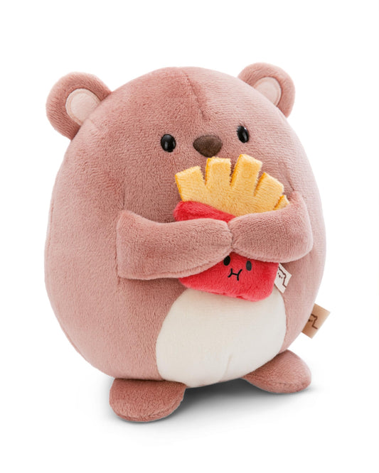 NICI MYMOCHI Fuchs Kuscheltier Geeks 16 cm mit Videospiel in Geschenkbox 11x12x6,5 cm, Flauschiges Stofftier zum Kuscheln, Spielen und Liebhaben - 61151