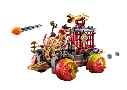 PLAYMOBIL Novelmore 71642 Arwynns Castle, Knight's Castle, Includes Three Knights and Numerous Accessories for Realistic Battles, Action-packed Toy for Children from 4 Years