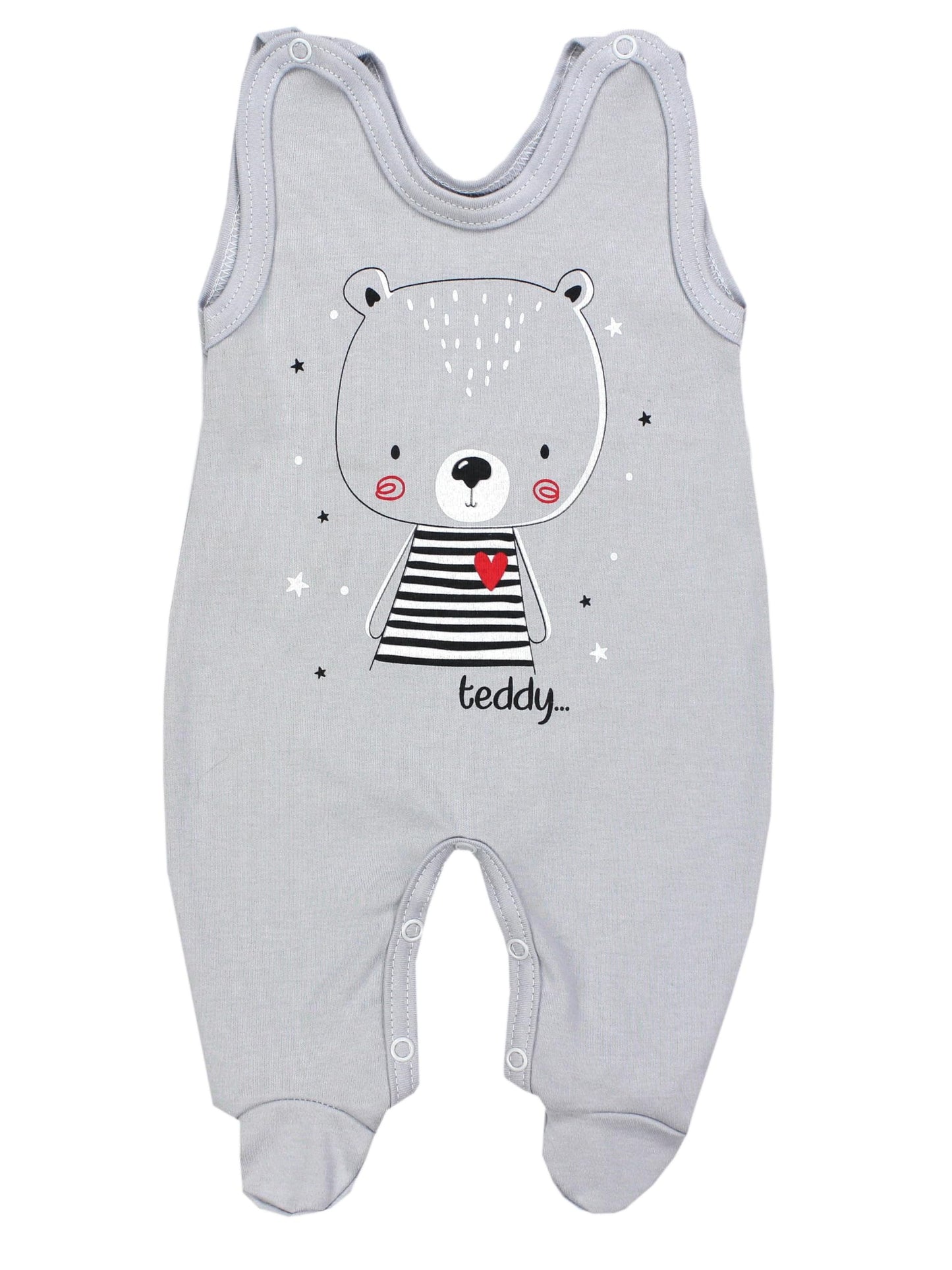 TupTam Baby Unisex Strampler mit Aufdruck Spruch 5er Pack