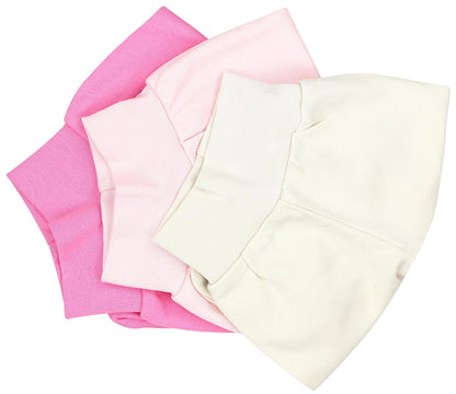 TupTam Baby Girl’s Romper suit with feet, pack of 3