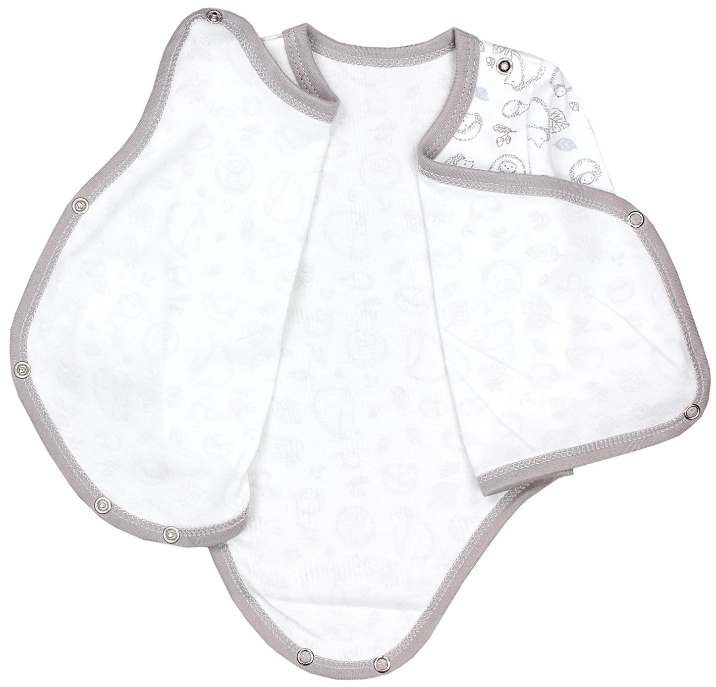 TupTam Baby Body Langarm – Wickelbody Langarm für Jungen & Mädchen, 5er Pack, 100% Baumwolle, OEKO-TEX