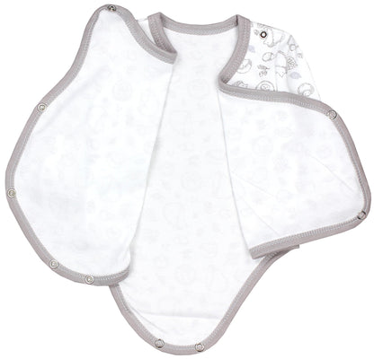 TupTam Baby Body Langarm – Wickelbody Langarm für Jungen & Mädchen, 5er Pack, 100% Baumwolle, OEKO-TEX