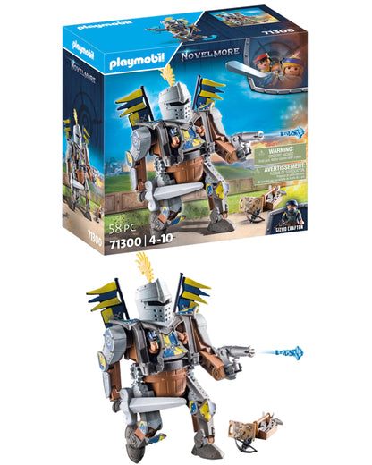 PLAYMOBIL Novelmore 71642 Arwynns Castle, Knight's Castle, Includes Three Knights and Numerous Accessories for Realistic Battles, Action-packed Toy for Children from 4 Years