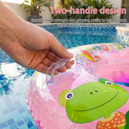 Baby Schwimmring, Baby Schwimmen Ring, Schwimmhilfe mit Schwimmsitz, Schwimmreifen für Kleinkind von 6 Monate bis 48 Monate, Schwimmlernhilfe für Mädchen und Jungs