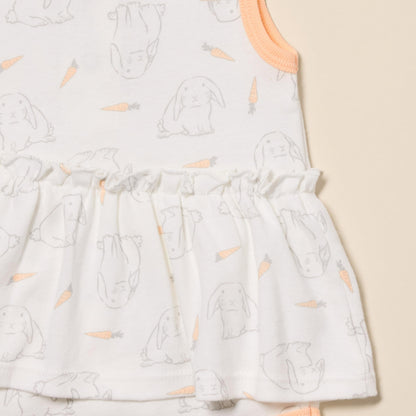 Baby - Mädchen Ärmellose Bodysuit-Kleider