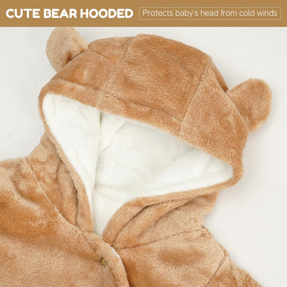 Baby Overalls Winter Schneeanzug Baby Flanell Wärmer Winter Overalls Overall für Jungen Mädchen