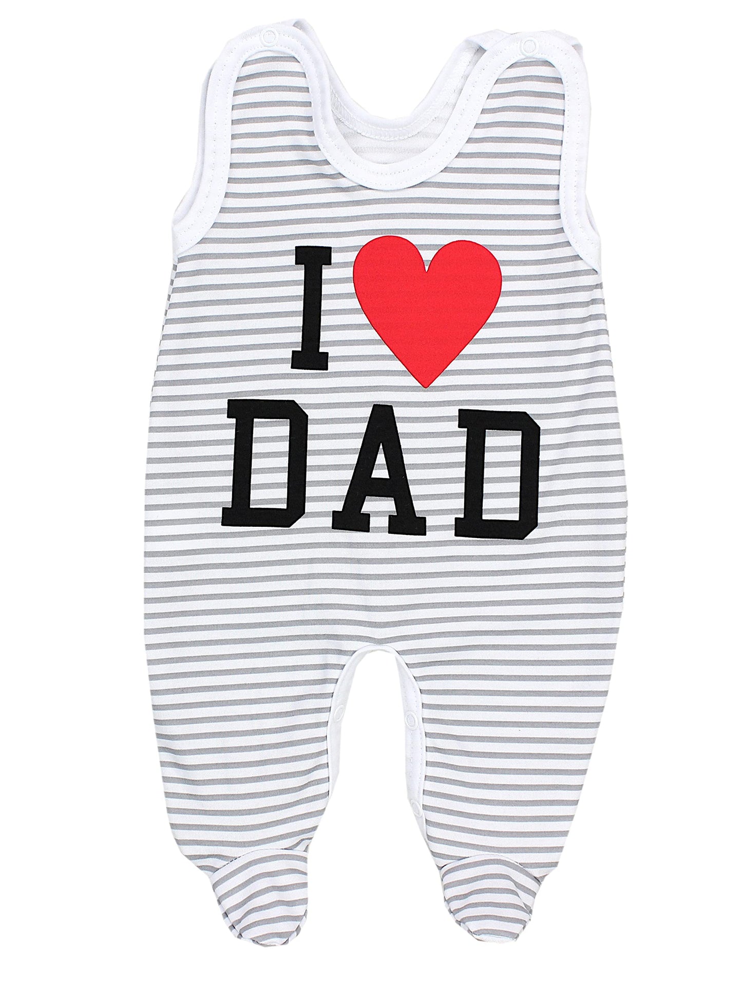 TupTam Unisex Baby Strampler Set Spruch Mamas & Papas Schatz
