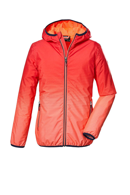 Killtec Mädchen Kos 331 Grls Jckt Funktionsjacke/Outdoorjacke mit Kapuze