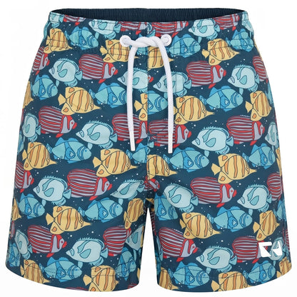 Schnelltrocknende Badeshorts für Jungen – UV50 Sonnenschutz für Aktiven Sommer Spaß