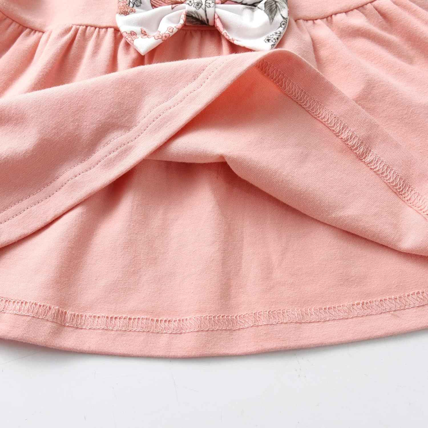 Joureker Baby Girls' Clothing Long Sleeve Ruffle Tops and Floral Printed Trousers Toddler Baby Girl Outfits Sets