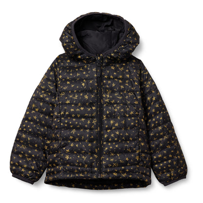 Amazon Essentials Mädchen Leichte, Wasserabweisende, verstaubare Kapuzenjacke