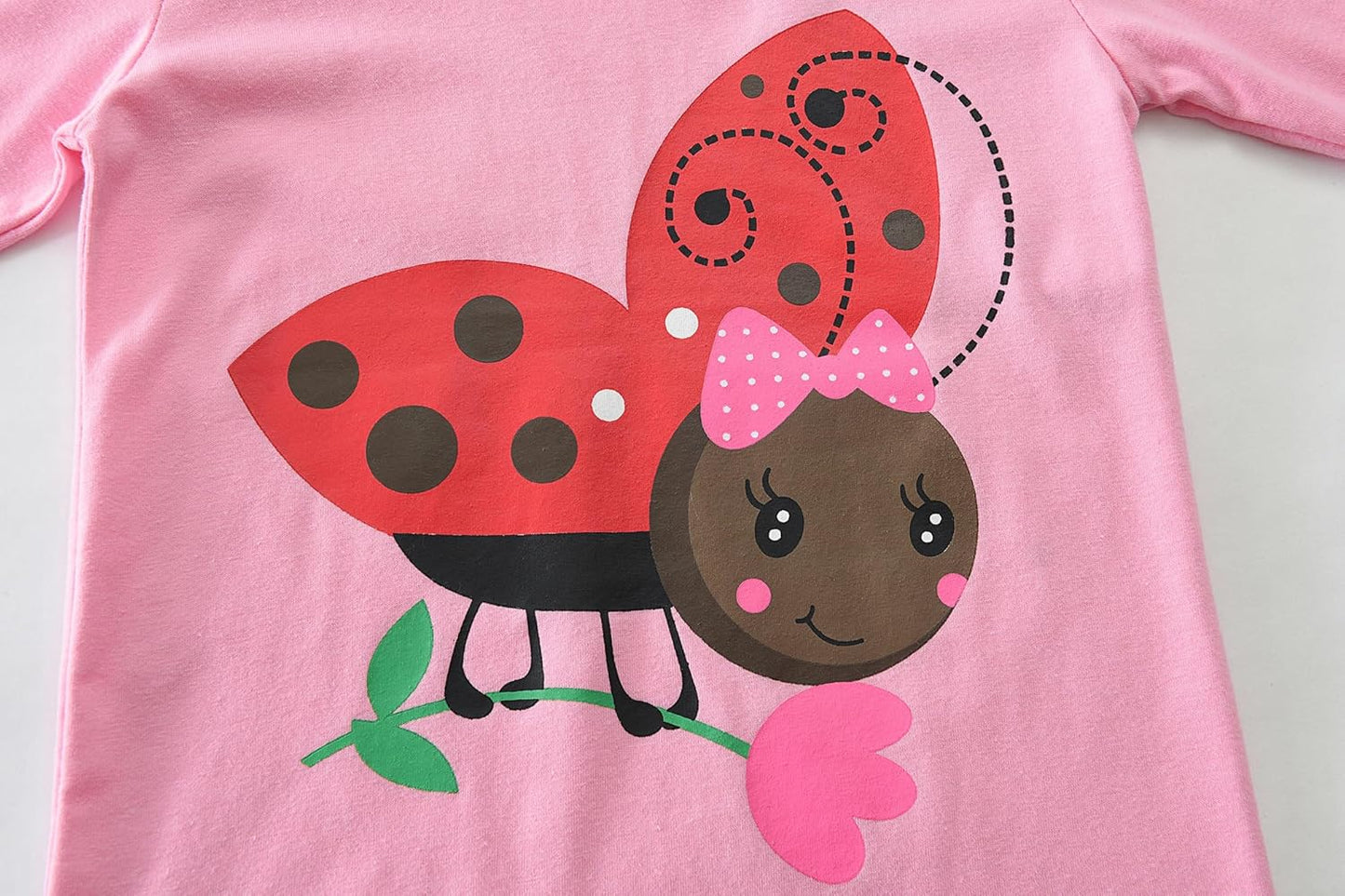 EULLA Kinder Schlafanzüge Mädchen Langarm Winter Pyjama Set Baumwolle Meerjungfrau Einhorn Prinzessin Katze Dino Zweiteilig Nachtwäsche 92 98 104 110 116 122