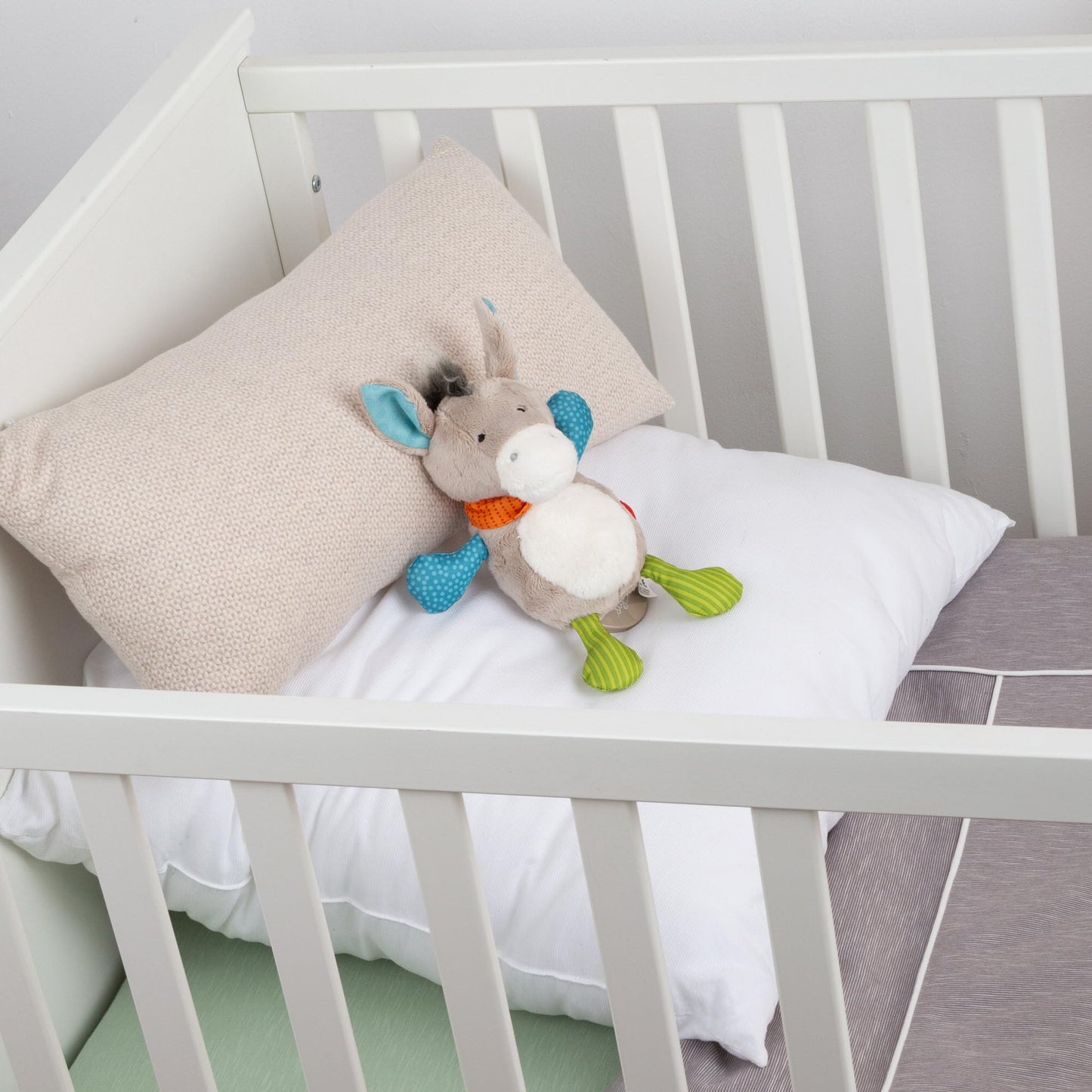 SIGIKID 40356 Spieluhr Hase Musik Mädchen und Jungen Babyspielzeug empfohlen ab Geburt mehrfarbig
