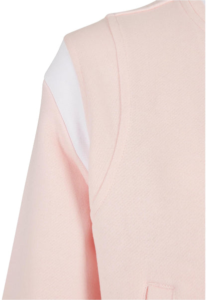 Urban Classics Girls' Inset College Sweat Jacket