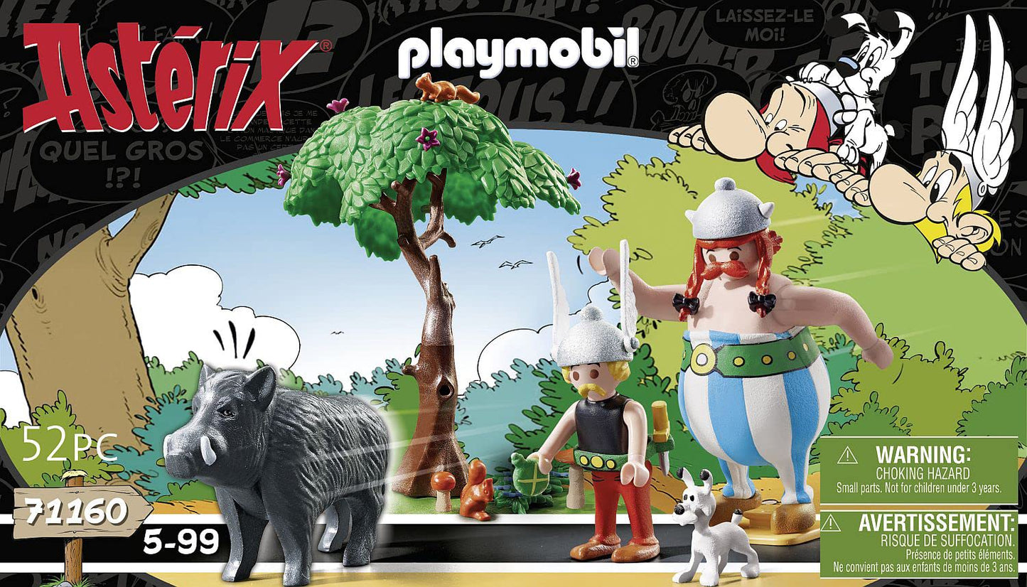 PLAYMOBIL Asterix 71542 Roman Camp, Exciting Conquest of the Camp by the Gauls, Includes Magic Potion for More Body Strength, Detailed Toy for Children from 5 Years