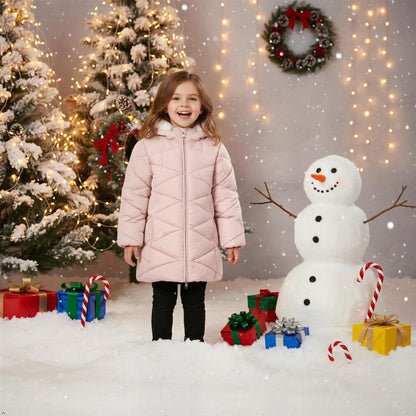 Sunny Sprout Girls' Winter Coats with Hood - Girls' Outerwear Winter Puffer Jacket with Heavy Fleece Lining | Children's Jackets &amp; Coats 