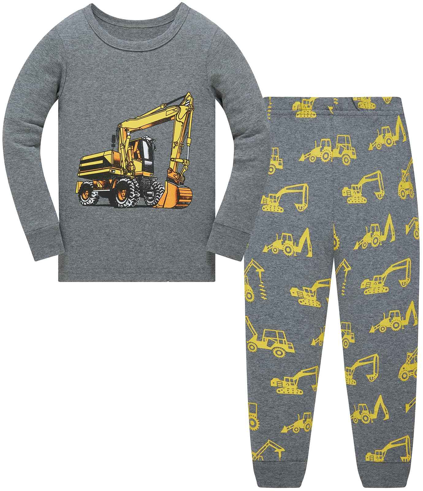 Boys Pyjamas Dinosaur Children's Sleepwear Long Sleeve Cotton Winter Christmas Pyjama Set Size 92-152, 1-12 Years